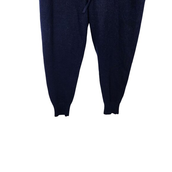 Anthropologie Moth‎ Pants Knit Pull On Joggers Womens Size M Blue - Picture 3 of 8